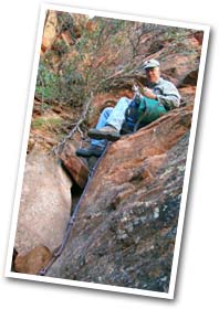 enjoying the red cliffs desert reserve