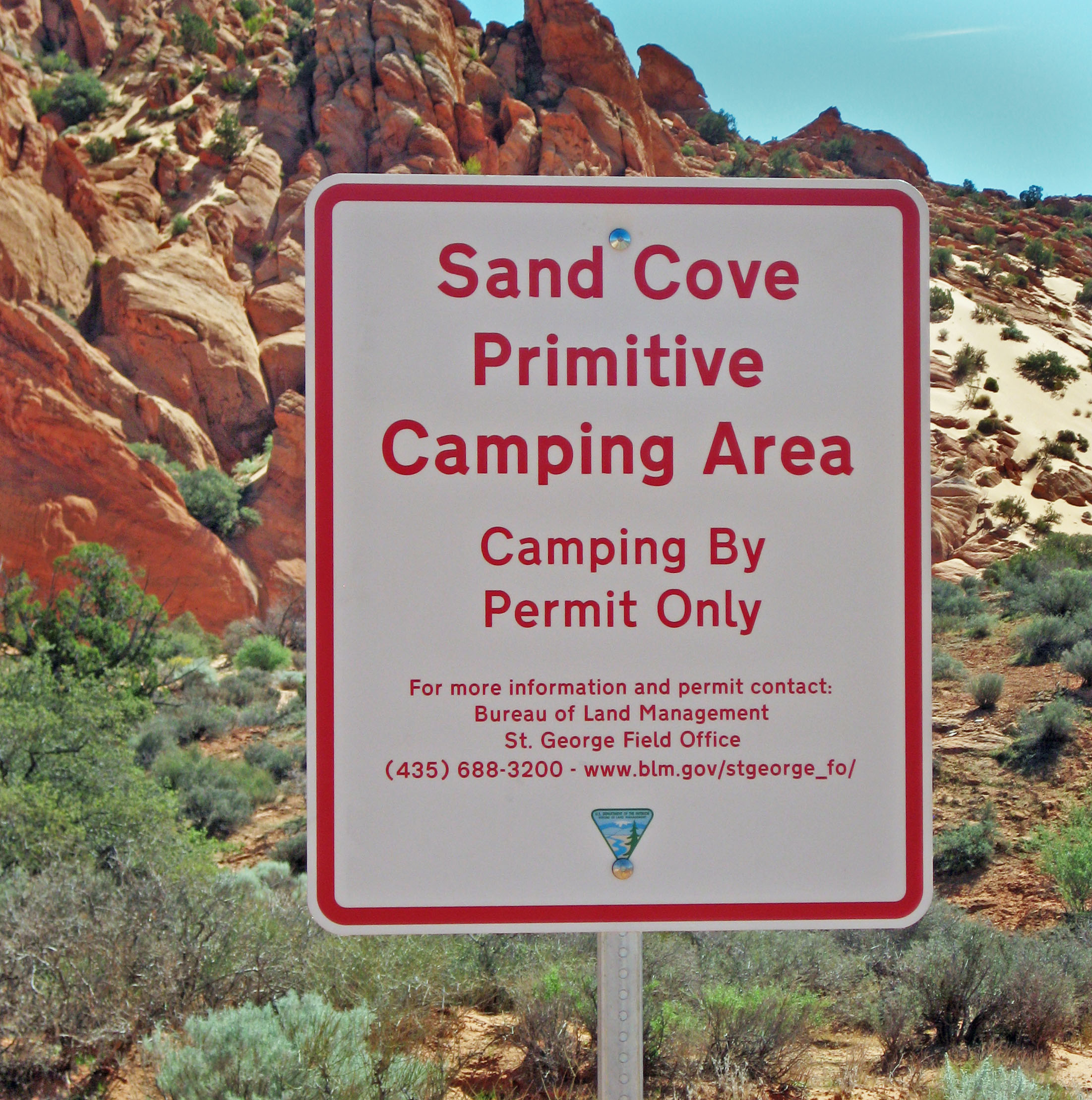 Vervelen Pickering technisch Red Cliffs Desert Reserve » Web #8 – Sand Cove Camping rules